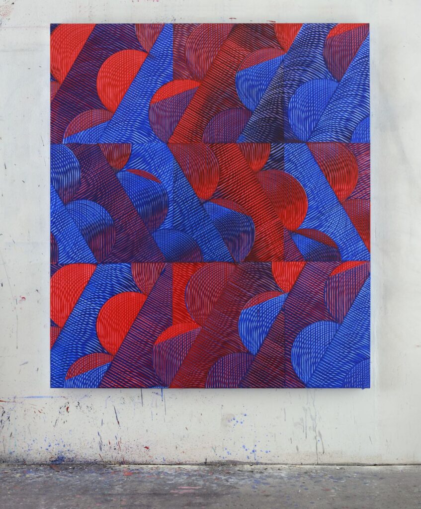 Common Spells VI. 2021, oil on canvas, 160 140 cm