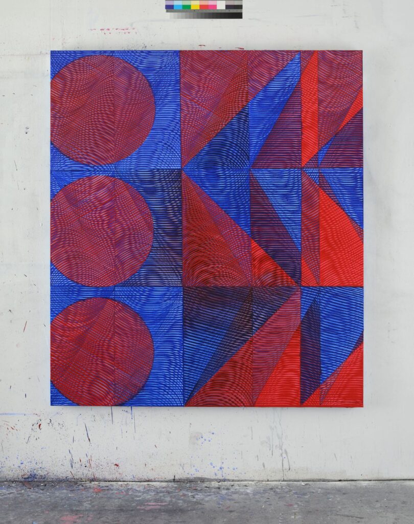 Common Spells VII., 2021_22 oil on canvas, 140x160cm