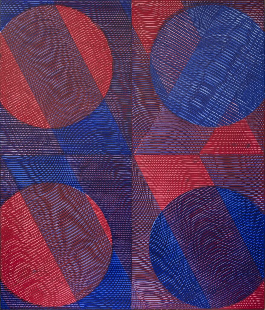 Common Spells I. 2021, oil on canvas 140 x 120cm