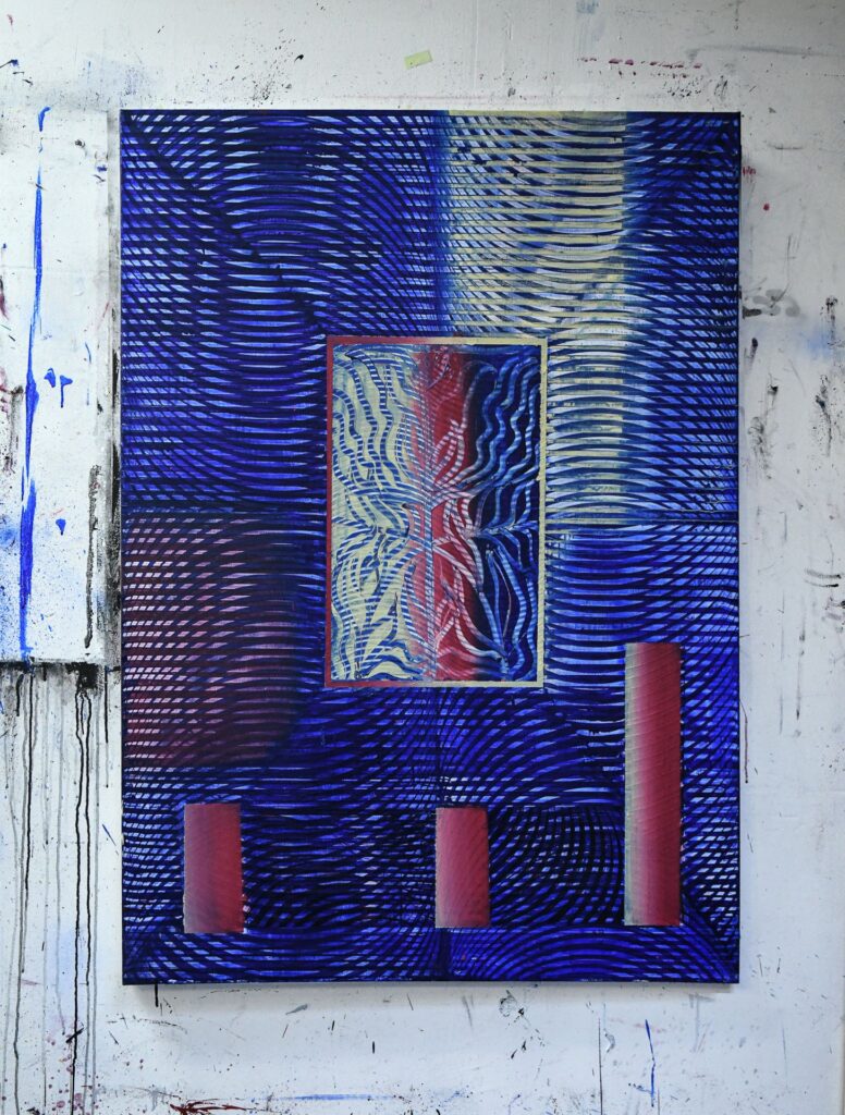 Save Us II. 2021 oil on canvas, 140x100 cm