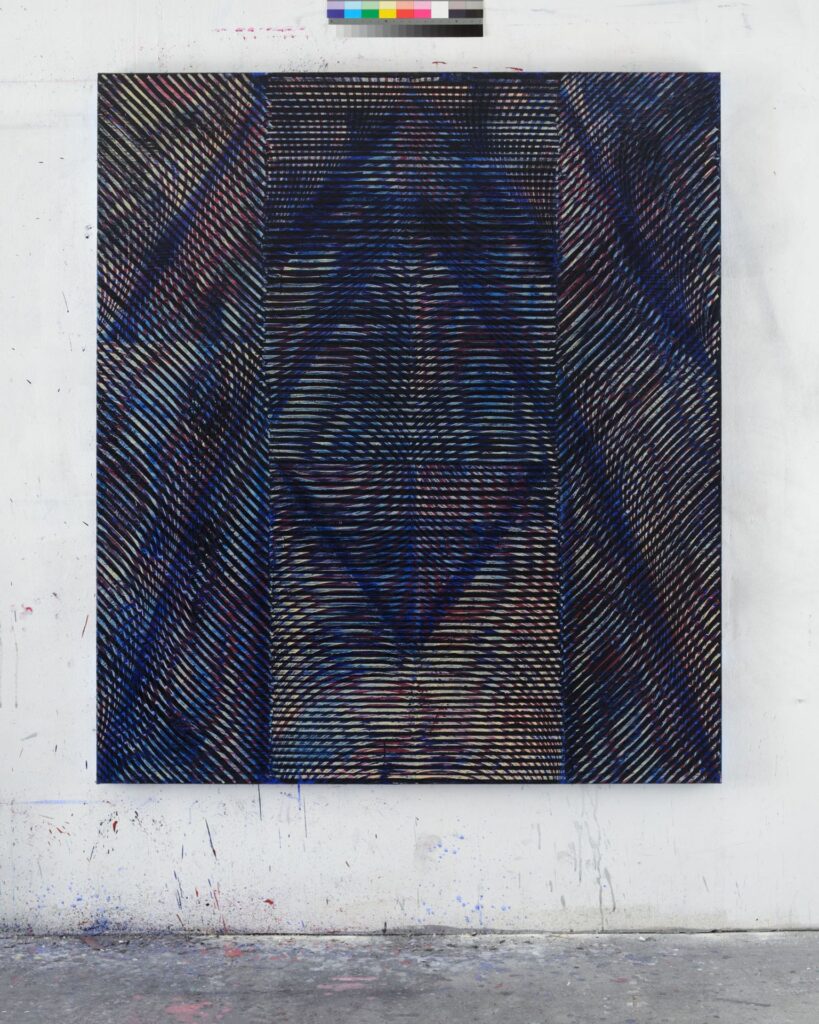 Things We Forgot_Apotropaic Effect I, acrylic, oil on canvas,160 x 140 cm